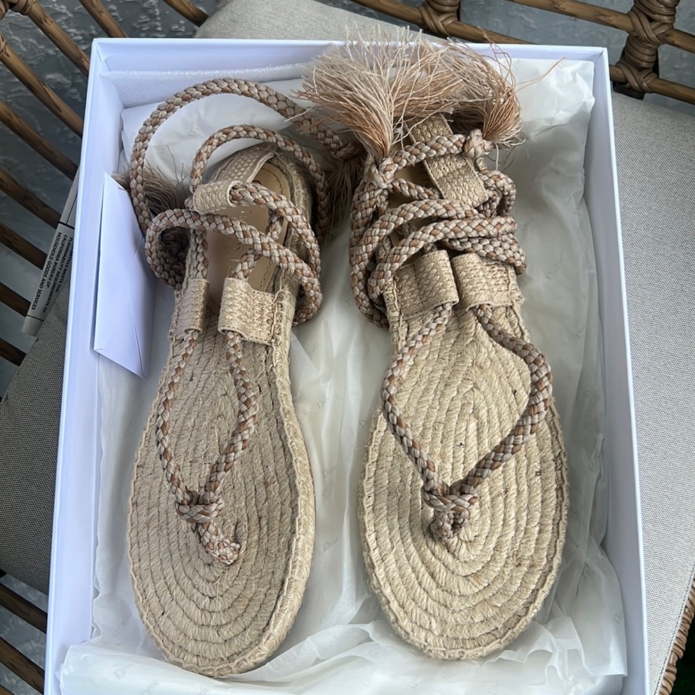 Dior Rope Sandal